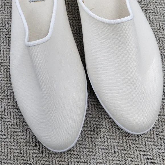 Vintage Canvas Keds 80s 90s Slides Flats Mules - Picture 4 of 7